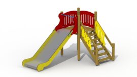 Rascal slide tower (stainless steel slide)
