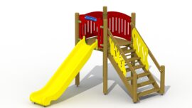 Rascal slide tower (plastic slide)