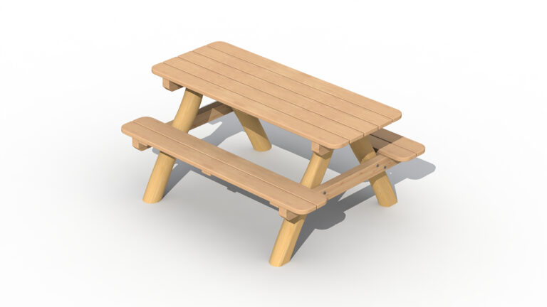 Robinia picnic table for children